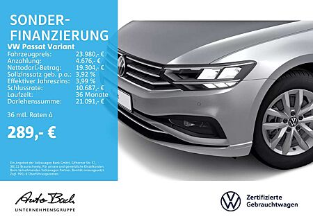 VW Passat Variant Volkswagen 2.0 TDI "Business" DSG Navi LED A