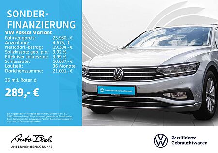 VW Passat Variant Volkswagen 2.0 TDI "Business" DSG Navi LED A