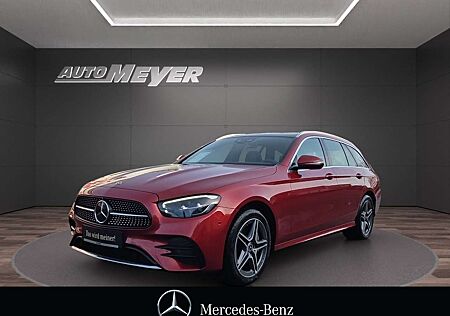 Mercedes-Benz E 300 T de AMG 4M+DISTR+360°+PANO+SOUND+MEM+AMBI