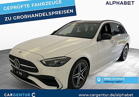 Mercedes-Benz 220 C C d T AMG Line 360° AHK Pano S-Dach SpoSi