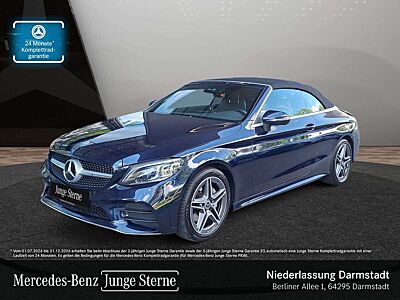 Mercedes-Benz C 200 Cabrio AMG+360+AHK+MULTIBEAM+SPUR+TOTW+9G