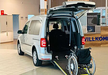 VW Caddy Volkswagen 1,4-Rollstuhlgerecht-Rampe-