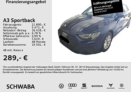 Audi A3 30 TFSI *VIRTUAL*B&O*8-fach bereift