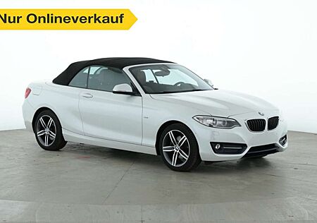 BMW 220i 220 Sport Line CABRIO LEDER+XENON+NAVI+SHZ+