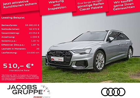 Audi A6 Avant 55TFSIe qu. 2xS line/Black+/HD Matrix/Pano/HuD/360°/AHK