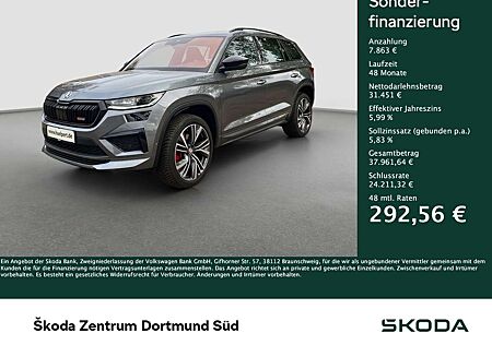 Skoda Kodiaq 2.0 RS 4X4 LEDER STANDHZ PANO AHK ACC 20Z