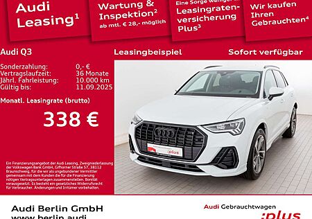 Audi Q3 S line 35 TFSI S tr. AHK LED RFK NAVI