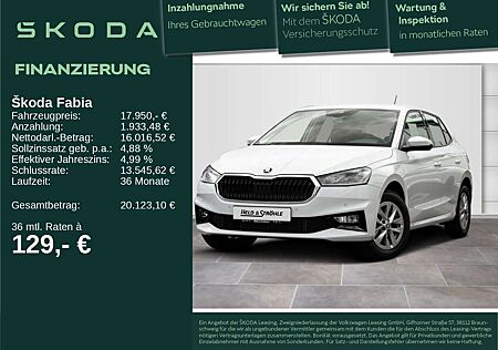 Skoda Fabia Selection 1.0 TSI ACC LED NAVI PDC RFK SHZ