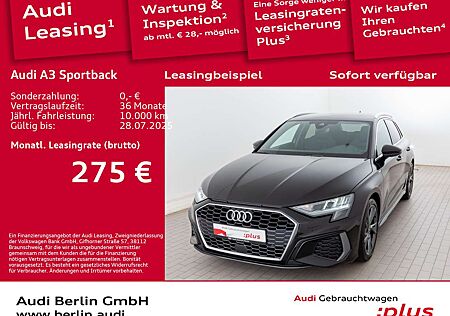 Audi A3 S line 30 TFSI S tr. AHK PDC NAVI