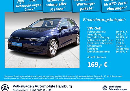 VW Golf Volkswagen VIII 1.0 TSI Life Navi LED Digital Cockpit