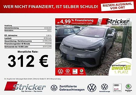 VW ID.5 Volkswagen Pro Performance 150/77 312,-ohne Anzahlung Pano W