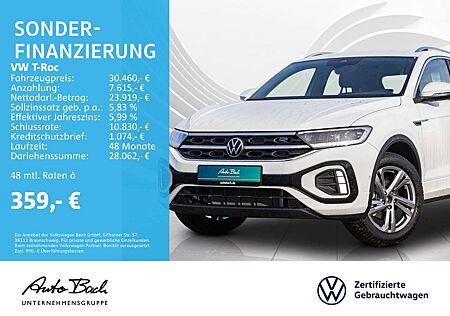 VW T-Roc Volkswagen 1.0 TSI R-Line, Navi, LED-Plus, App-Connec