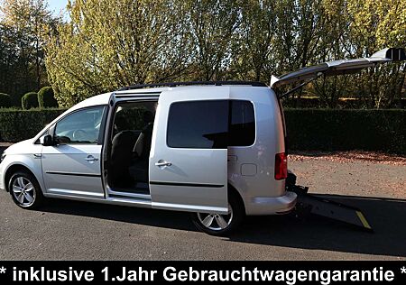 VW Caddy Volkswagen Maxi 1,4 TSI*rollstuhlgerecht*Flexrampe*Garantie*