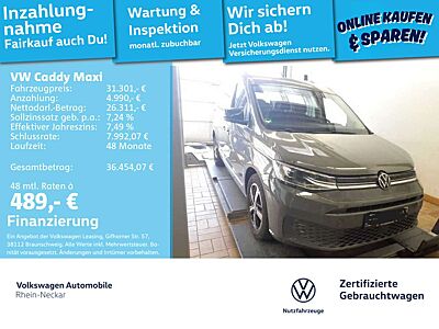Volkswagen Caddy Style 2.0 TDI 7 Sitzer LED Automatik