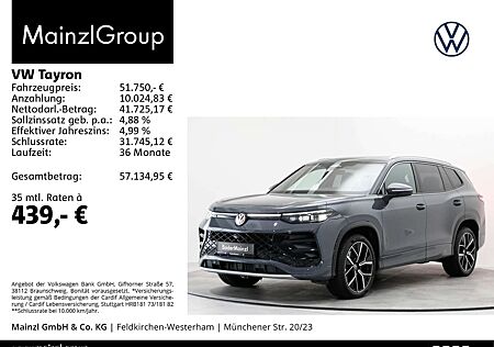 VW Tayron Volkswagen 2.0 TDI DSG 4M R-Line StdHzg AHK Matrix