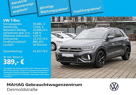VW T-Roc Volkswagen 2.0 TSI 4Mot. R-Line Navi LED Pano Kamera