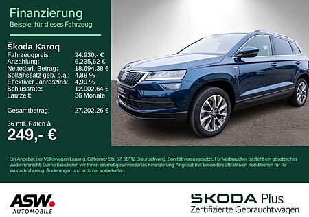 Skoda Karoq Clever 1.5TSI DSG LED Navi PDC ACC SHZ AHK