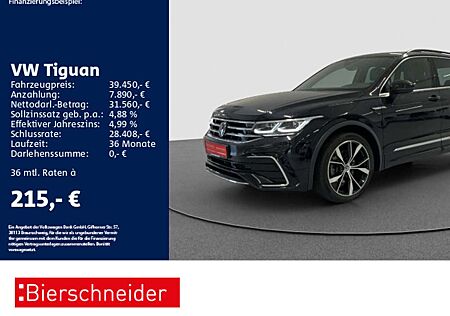 VW Tiguan Volkswagen 2.0 TDI DSG 4Mo R-Line 20 AHK MATRIX PANO