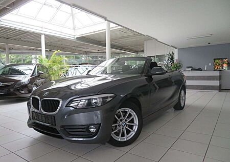 BMW 218 i Cabrio Navi LED Klima SHZ PDC Alu