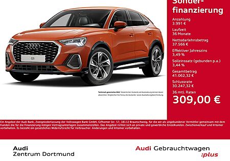 Audi Q3 Sportback 35 S LINE AHK LM19 ACC NAVI+ SITZHZ