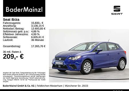 Seat Ibiza 1.0 TSI Style Beats Kamera SHZ Caplay AAC
