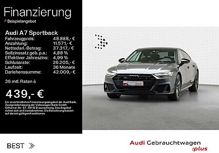 Audi A7 50 TFSI e 2 x S line*Pano*B&O*HUD
