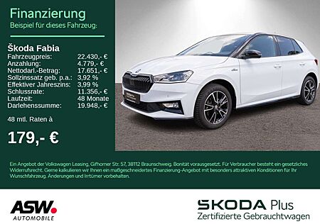 Skoda Fabia Monte Carlo 1,0 TSI LED NAVI RFK VC ACC