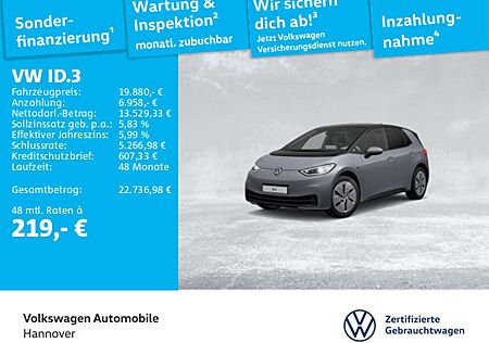 VW ID.3 Volkswagen Pro Navi LED ACC SHZ PDC