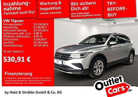 VW Tiguan Volkswagen Elegance 2.0 TDI DSG AHK AREA-VIEW MATRIX