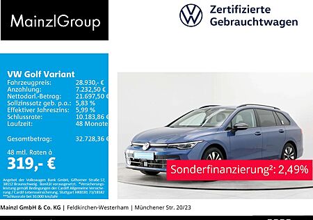 VW Golf Variant Volkswagen 1.5 eTSI DSG Goal AHK Navi 360° ACC