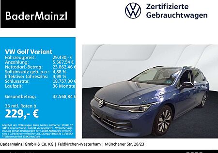 VW Golf Variant gebraucht kaufen VW Golf Variant Volkswagen 1.5 eTSI DSG Goal AHK Navi 360° ACC