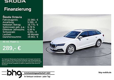 Skoda Octavia Combi 1.0 TSI e-TEC DSG Ambition