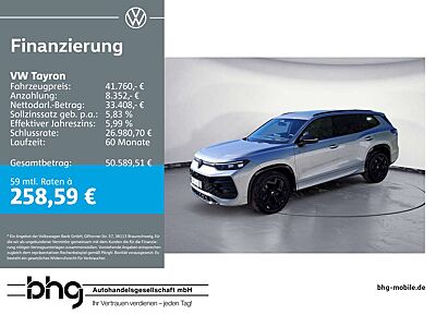 Volkswagen Tayron 2.0 TDI DSG R-Line *7-SITZER*KAMERA*AHK*