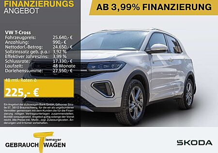 VW T-Cross Volkswagen 1.5 TSI DSG R-LINE AHK KAMERA IQ:DRIVE A