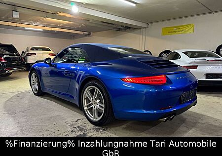 Porsche 991 Carrera Cabrio 7G-Schalter BRD,PZ-Scheckheft