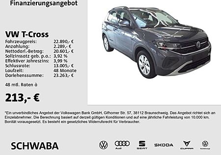 VW T-Cross Volkswagen Life 1.0 TSI *LED*VIRTUAL*NAVI*ACC*16"*