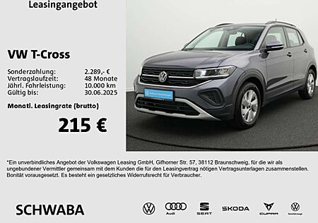 VW T-Cross Volkswagen Life 1.0 TSI *LED*VIRTUAL*NAVI*ACC*16"*