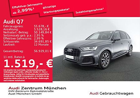 Audi Q7 55 TFSI e qu. tiptr. S line LuftFed/Kamera