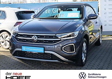 VW T-Roc Volkswagen Cabriolet 1.0 TSI Style Navi Bluetooth AKH LED Ans