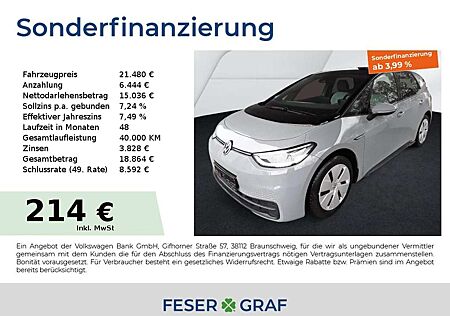VW ID.3 Volkswagen Business Pro 107 kW ACC IQ.Light Kamera