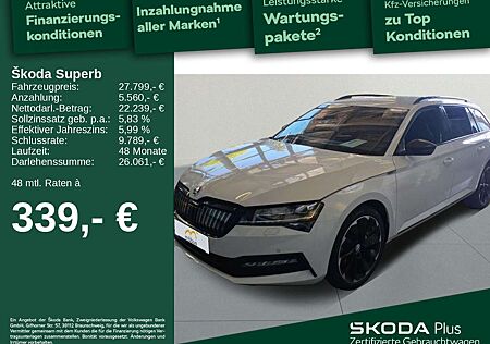 Skoda Superb Combi 1.4 TSI iV Sportline*MATRIX*MEMORY
