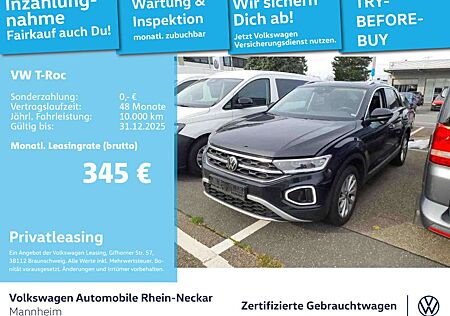 VW T-Roc Volkswagen 2.0 TDI Style DSG Navi PDC LED Plus uvm.