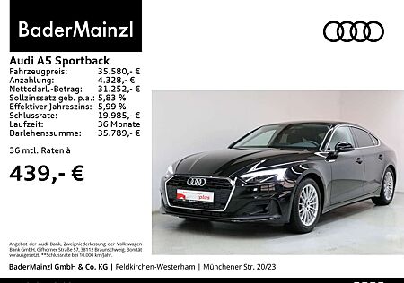 Audi A5 35 TFSI S tronic Kam. Matrix SHZ