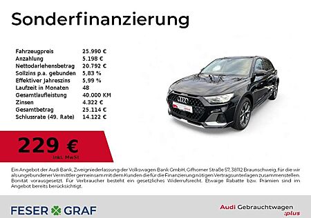 Audi A1 allstreet 30 TFSI S tronic LED+/CarPlay/SHZ/PhoneB
