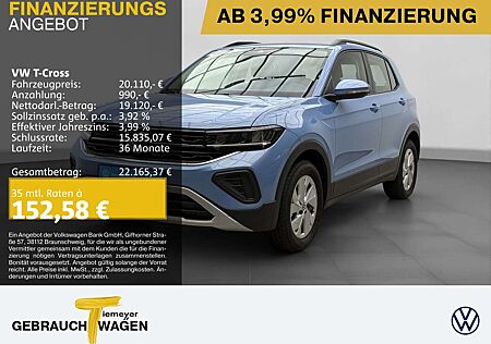 VW T-Cross Volkswagen 1.0 TSI LIFE ASSIST SITZH LM16