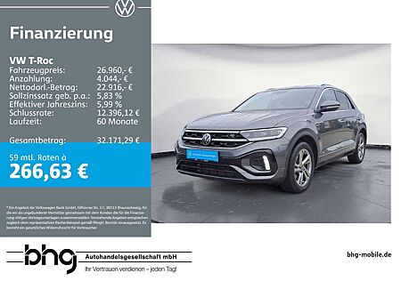VW T-Roc Volkswagen 1.5 TSI DSG R-Line IQ.Drive AHK Navi Keyle