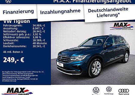 VW Tiguan Volkswagen 2.0 TDI DSG 4M ELEGANCE LED+PANO+KAMERA+A