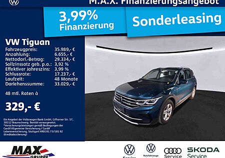 VW Tiguan Volkswagen 2.0 TDI DSG 4M ELEGANCE LED+PANO+KAMERA+A
