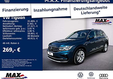 VW Tiguan Volkswagen 2.0 TDI DSG 4M ELEGANCE LED+PANO+KAMERA+A
