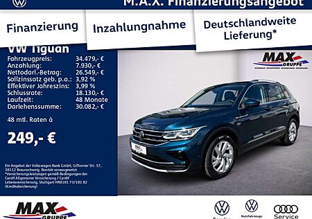 VW Tiguan Volkswagen 2.0 TDI DSG 4M ELEGANCE LED+PANO+KAMERA+A
